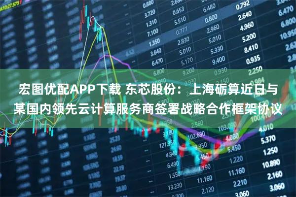 宏图优配APP下载 东芯股份：上海砺算近日与某国内领先云计算服务商签署战略合作框架协议